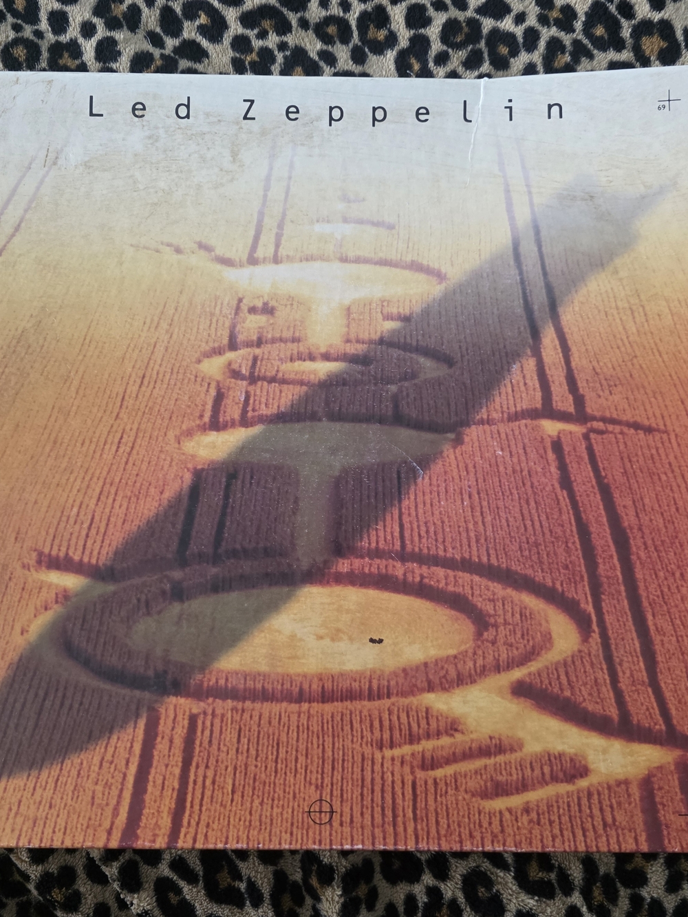 ​Led Zeppelin 4 CD Box Set 1990 Remastered Crop Circles Booklet 7-82144-2 Vintag